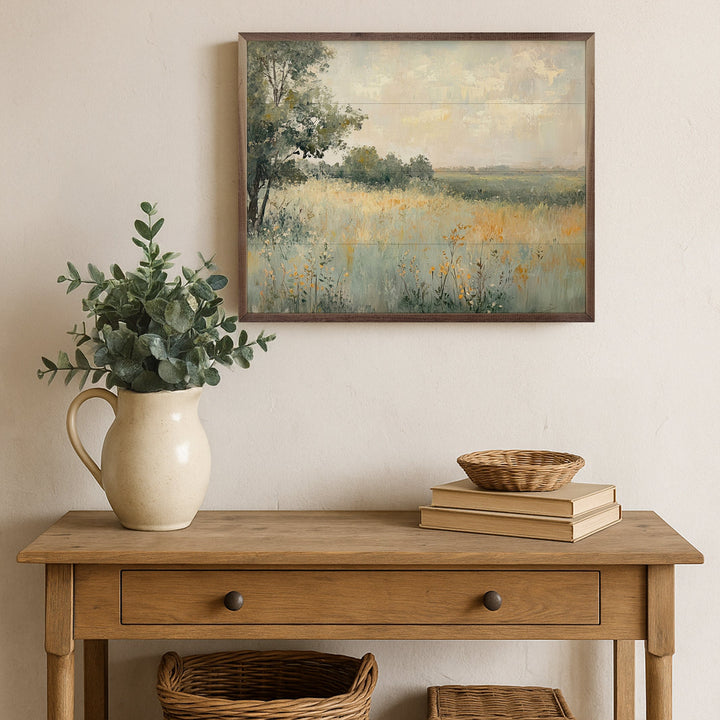 Country Wildflower Landscape By Creative Studio