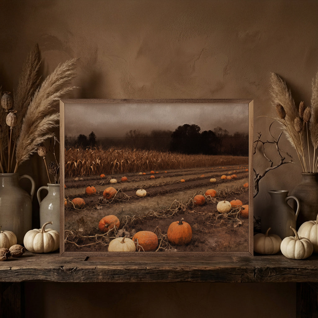 Time For Pumpkin Harvest