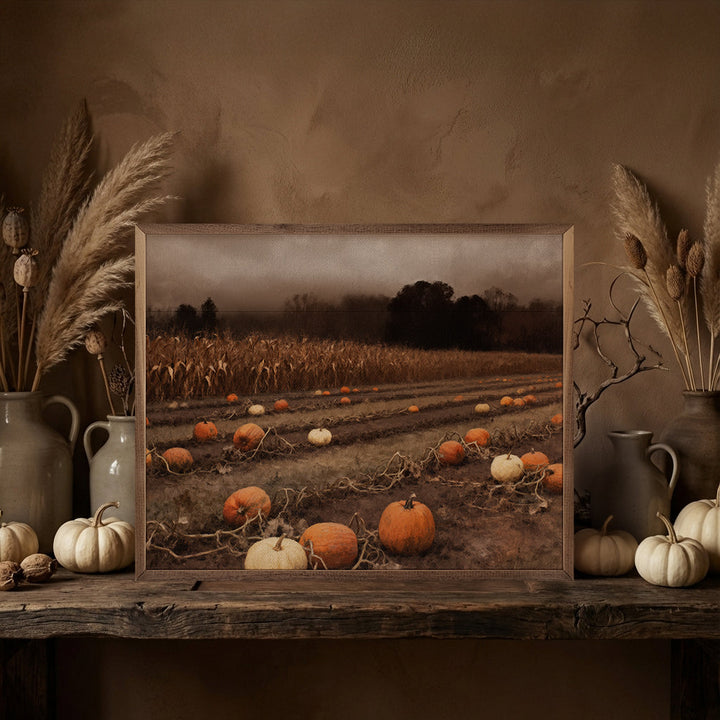 Time For Pumpkin Harvest