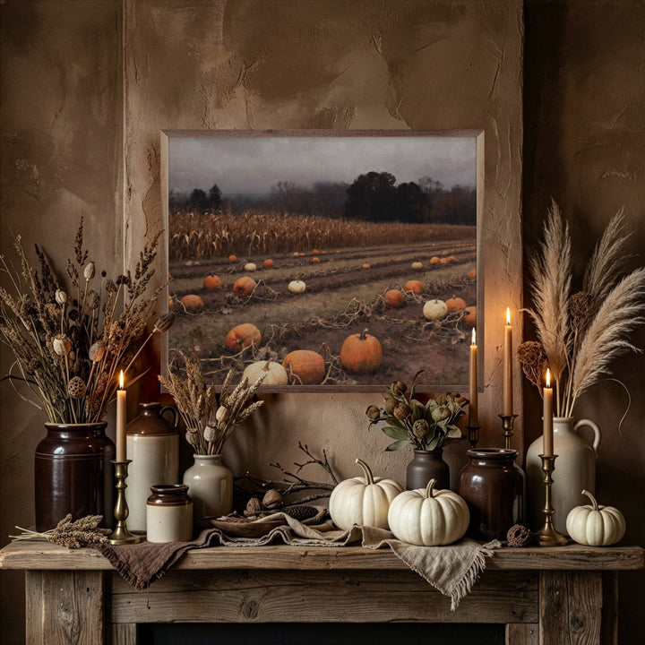 Time For Pumpkin Harvest