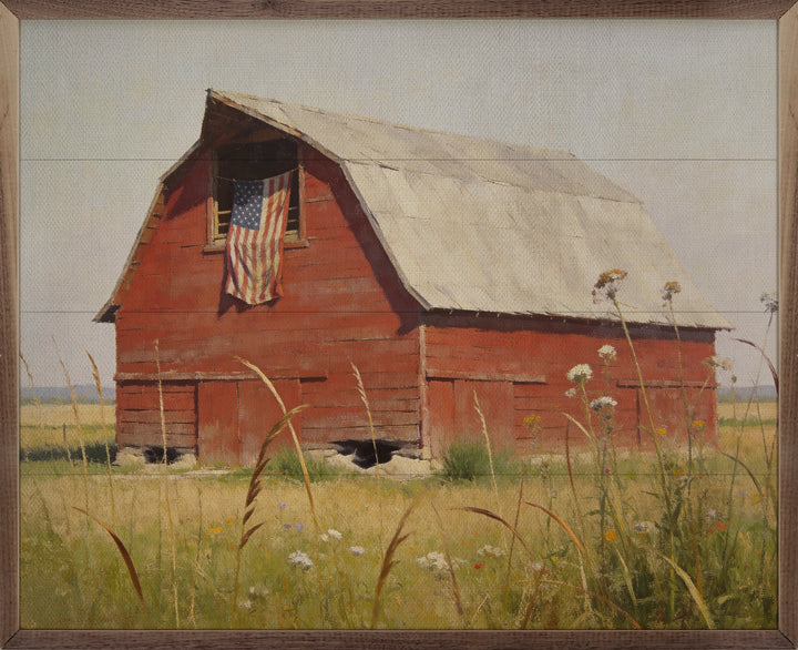 Red Barn Of The Heartland