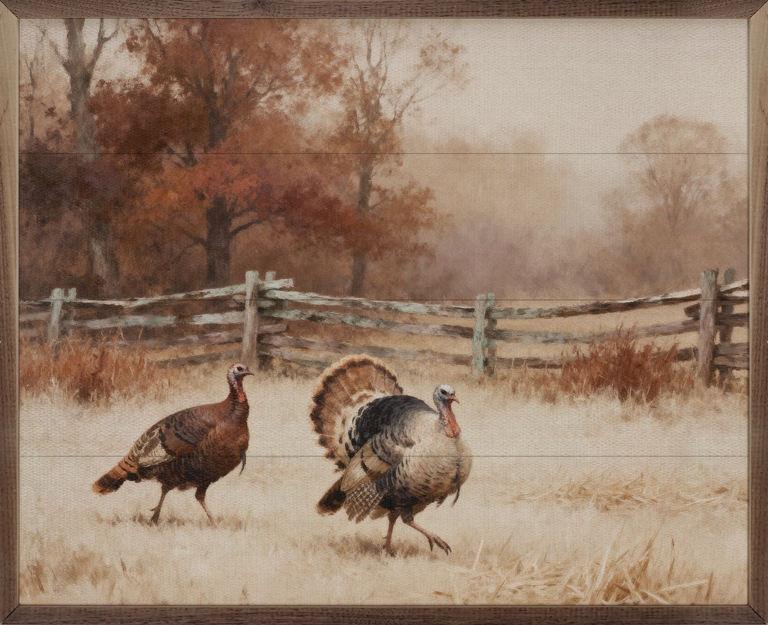 Tom And Jake Turkeys