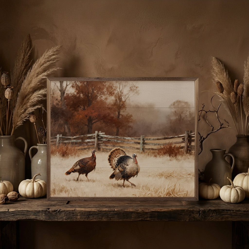 Tom And Jake Turkeys