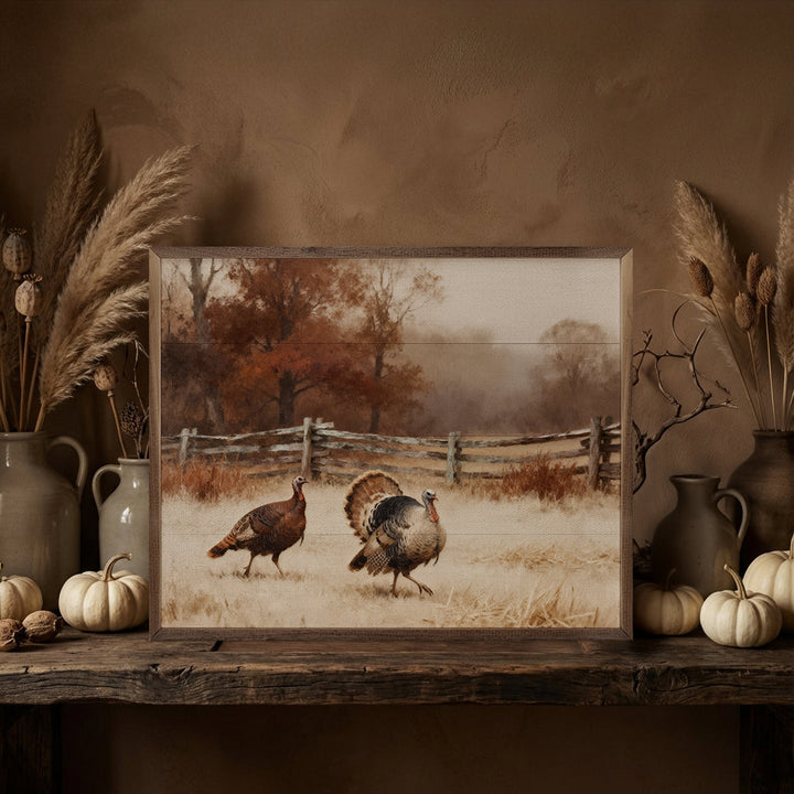Tom And Jake Turkeys