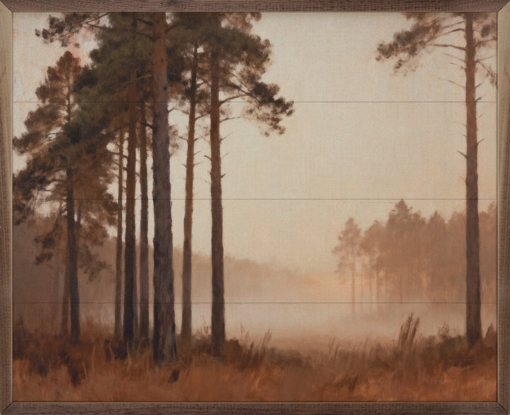 Trees Within The Fog