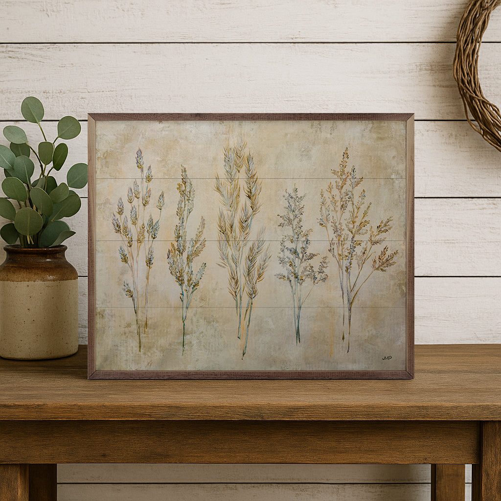 Whispering Grasses I By Julia Purinton
