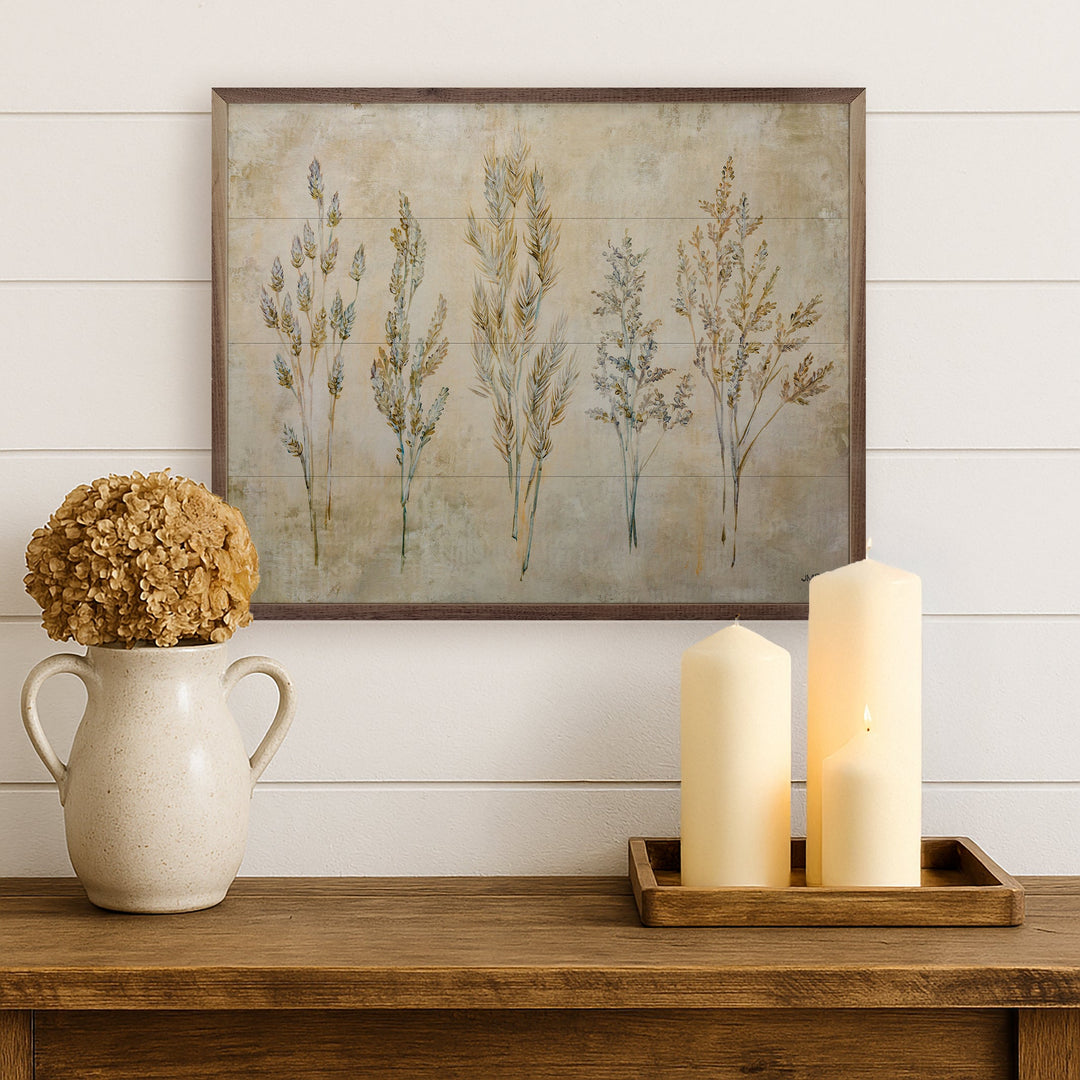 Whispering Grasses I By Julia Purinton