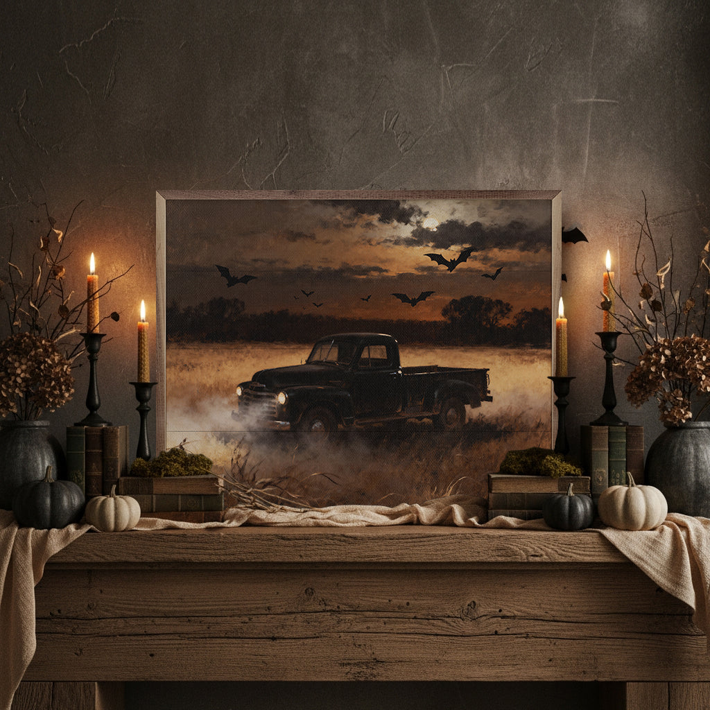 Truck At Night