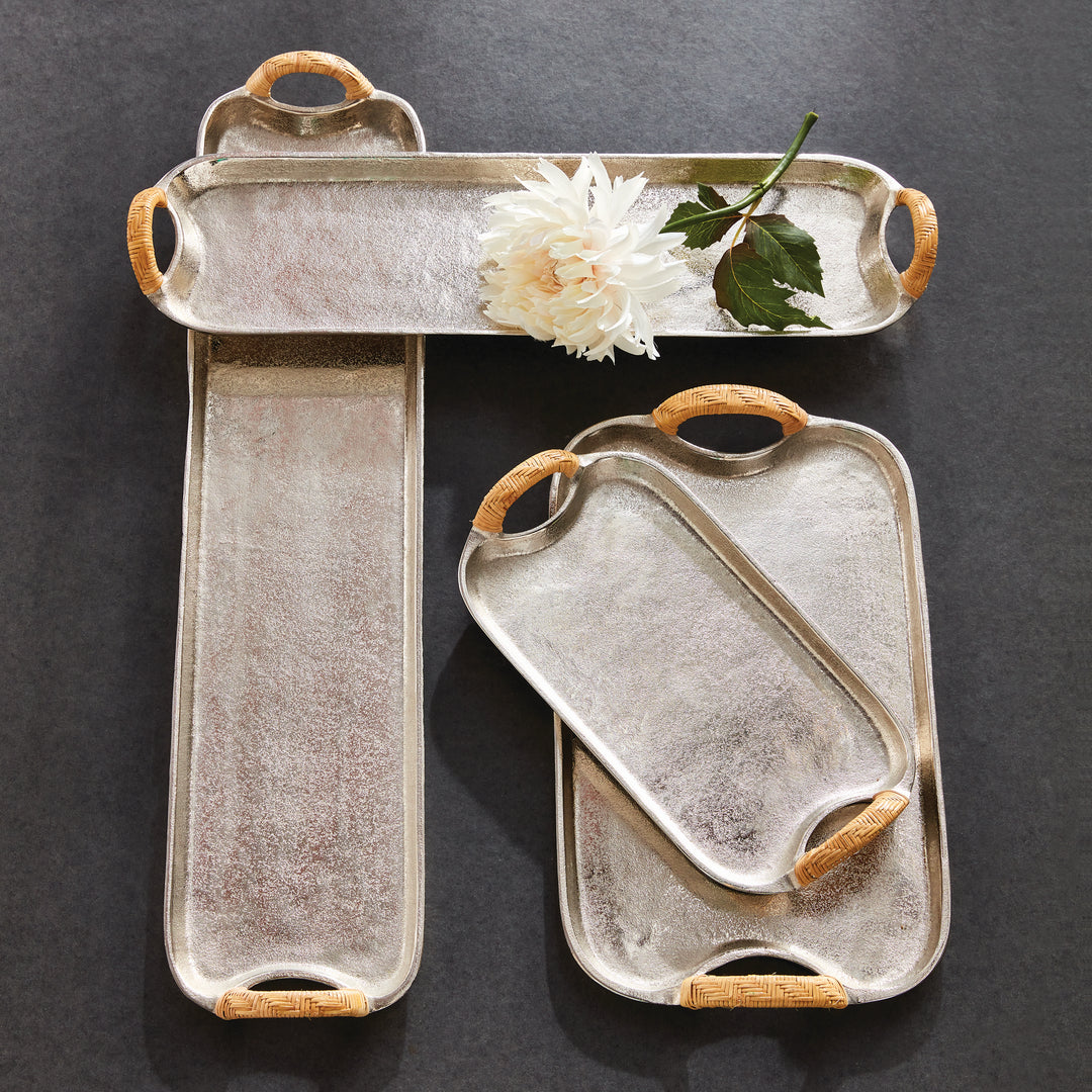 Helena Decorative Long Trays, Set Of 2