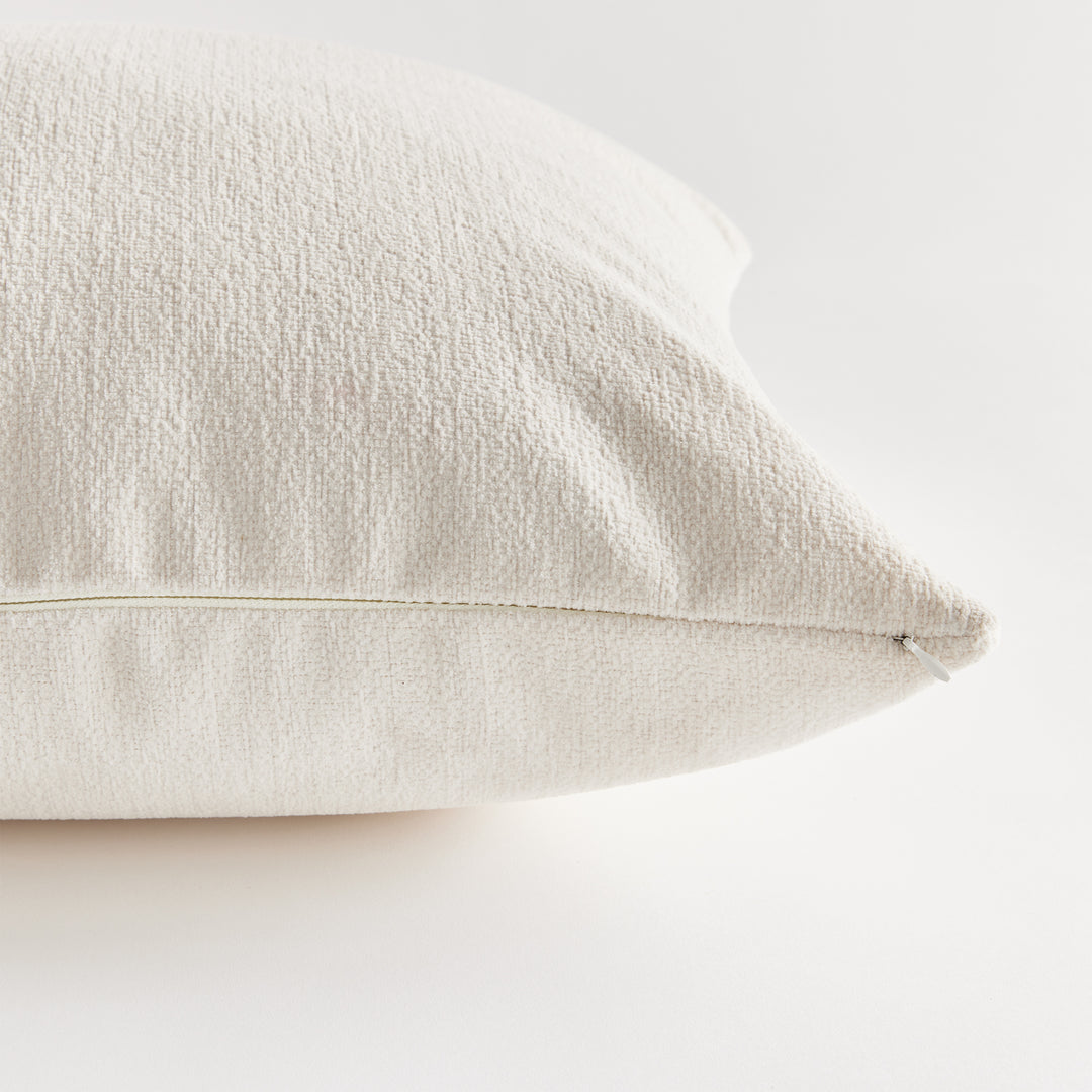 Cooper Square Indoor-Outdoor Pillow 20", White