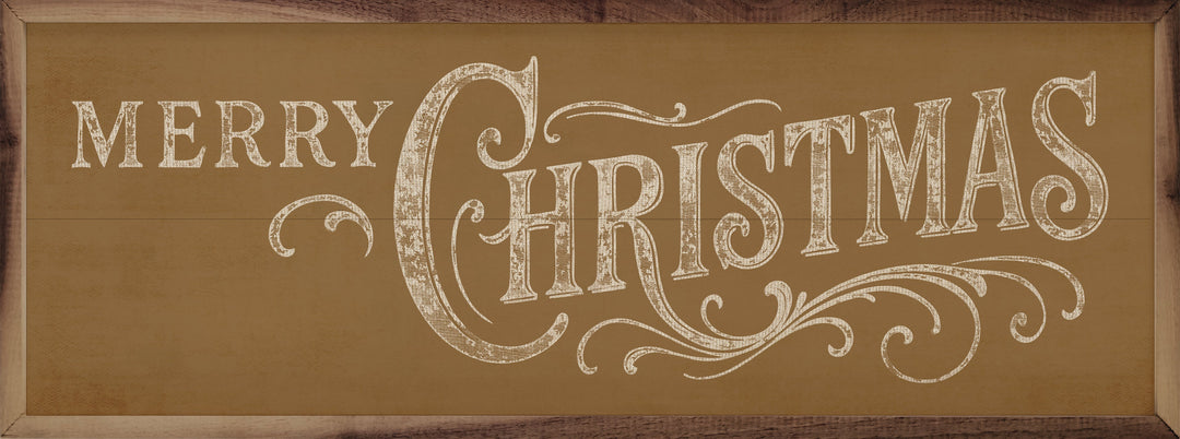 Merry Christmas Ornate