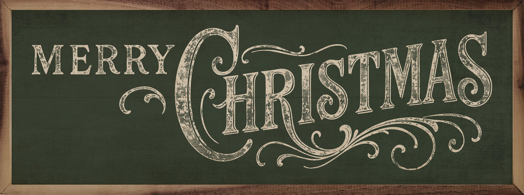 Merry Christmas Ornate