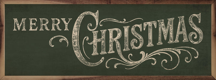 Merry Christmas Ornate