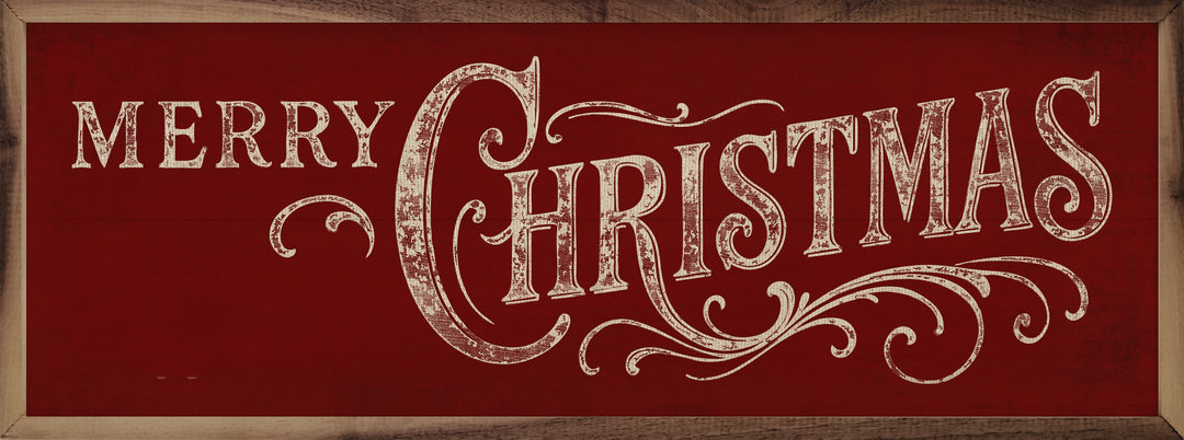 Merry Christmas Ornate