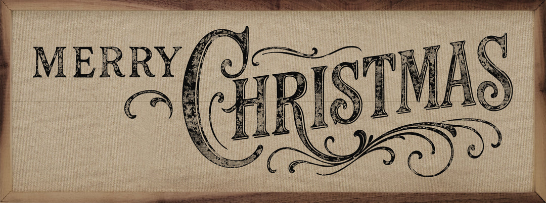 Merry Christmas Ornate
