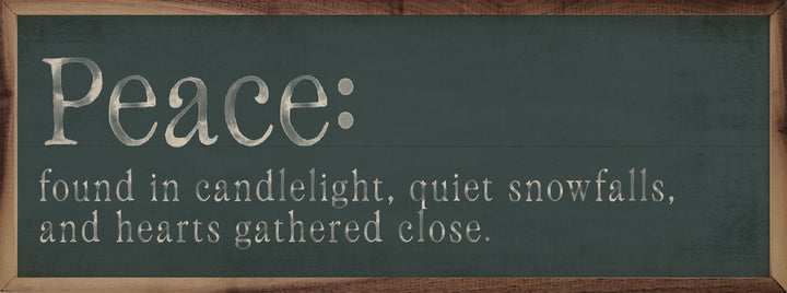 Peace Definition