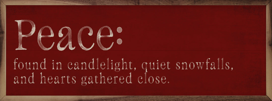 Peace Definition