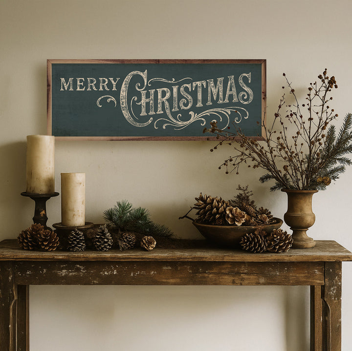 Merry Christmas Ornate