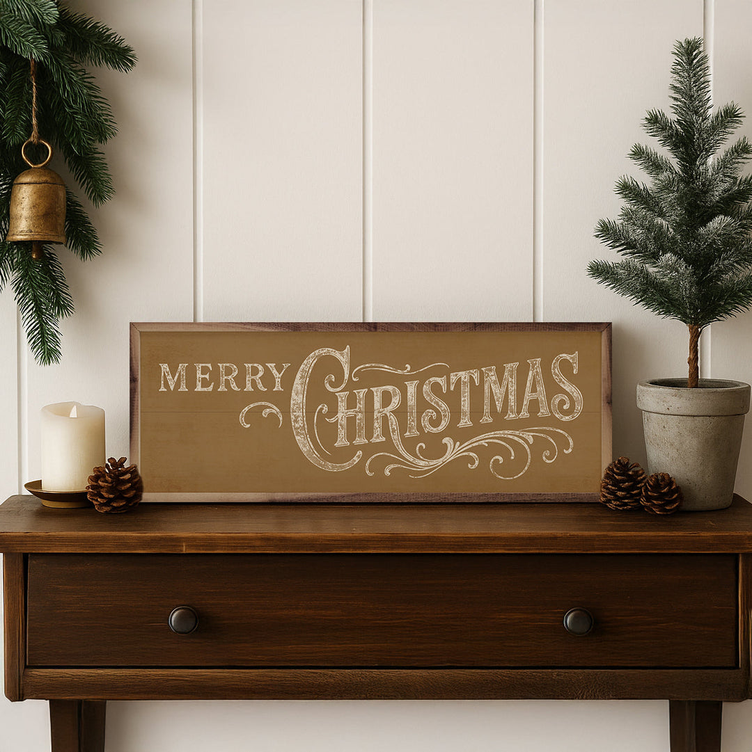 Merry Christmas Ornate