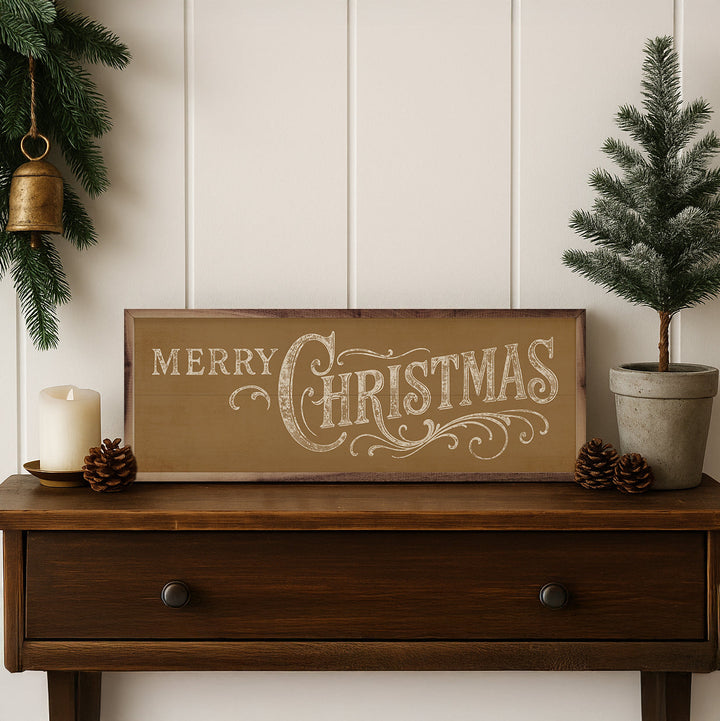 Merry Christmas Ornate