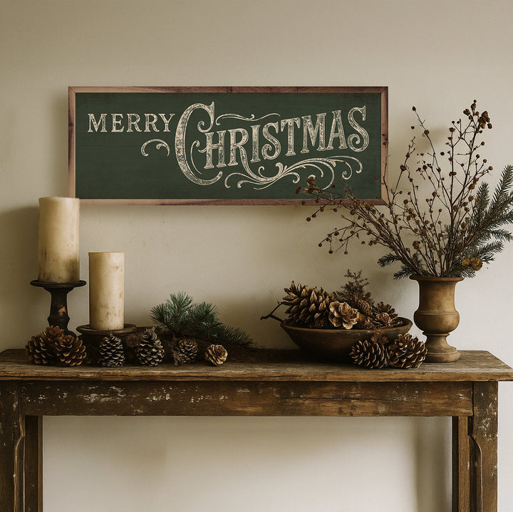 Merry Christmas Ornate