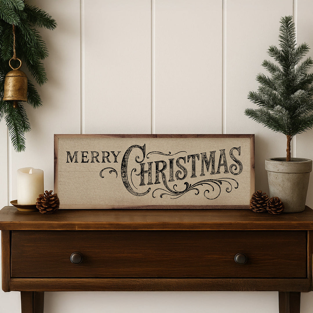 Merry Christmas Ornate