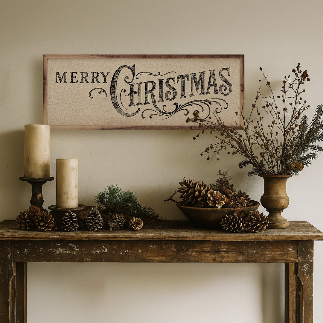 Merry Christmas Ornate