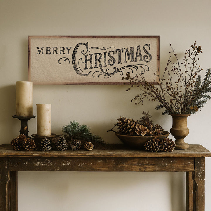 Merry Christmas Ornate
