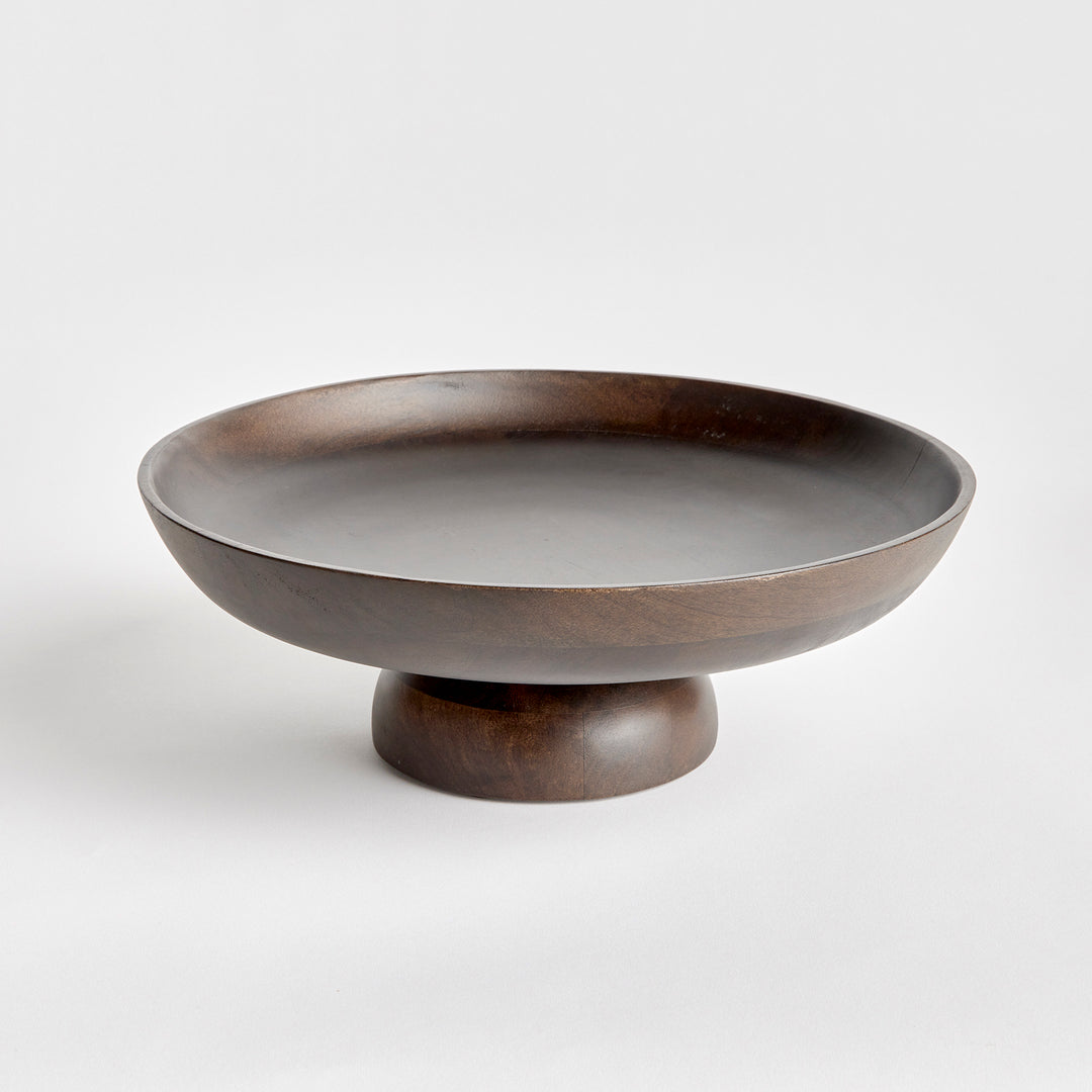 Bowie Footed Bowl, Gray