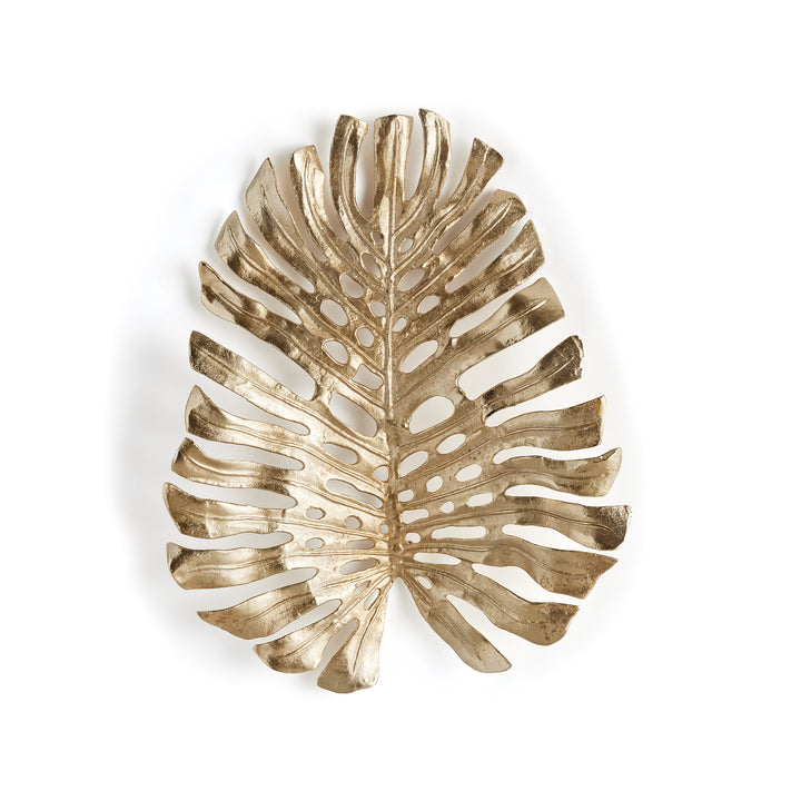 Monstera Wall Art Small, Gold