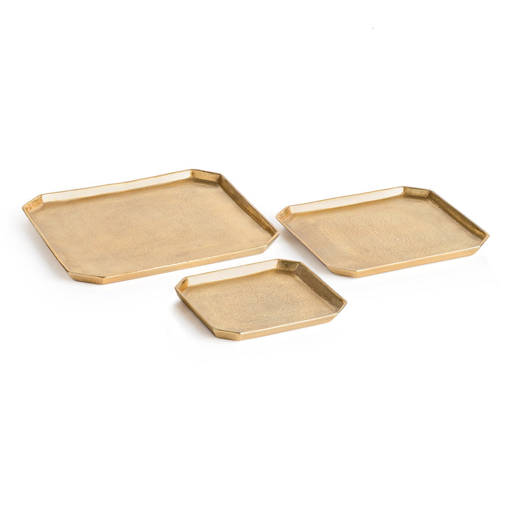 Dezi Rectangular Serving Trays St/3