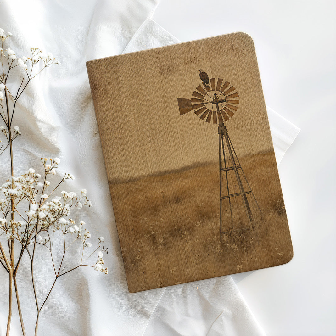 Eagle On Windmill Journal