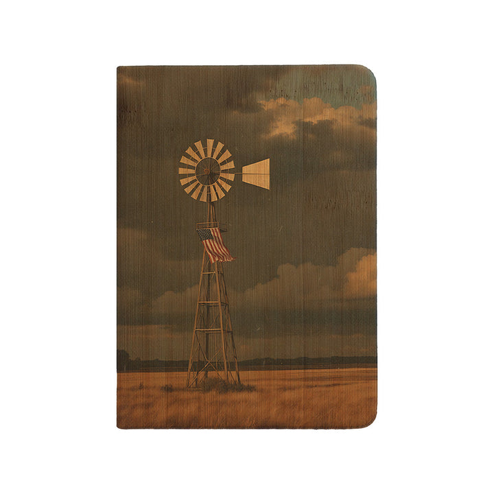 Incoming Prairie Storm Flag Windmill Journal