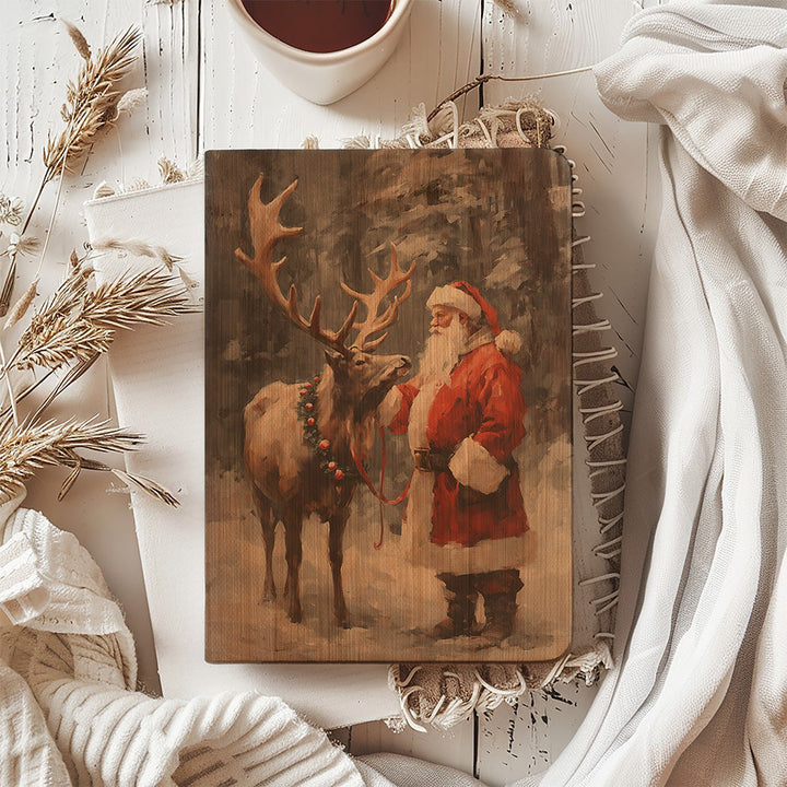 Santa And Reindeer Journal