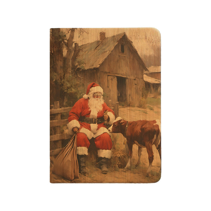 Santa With Calf Journal