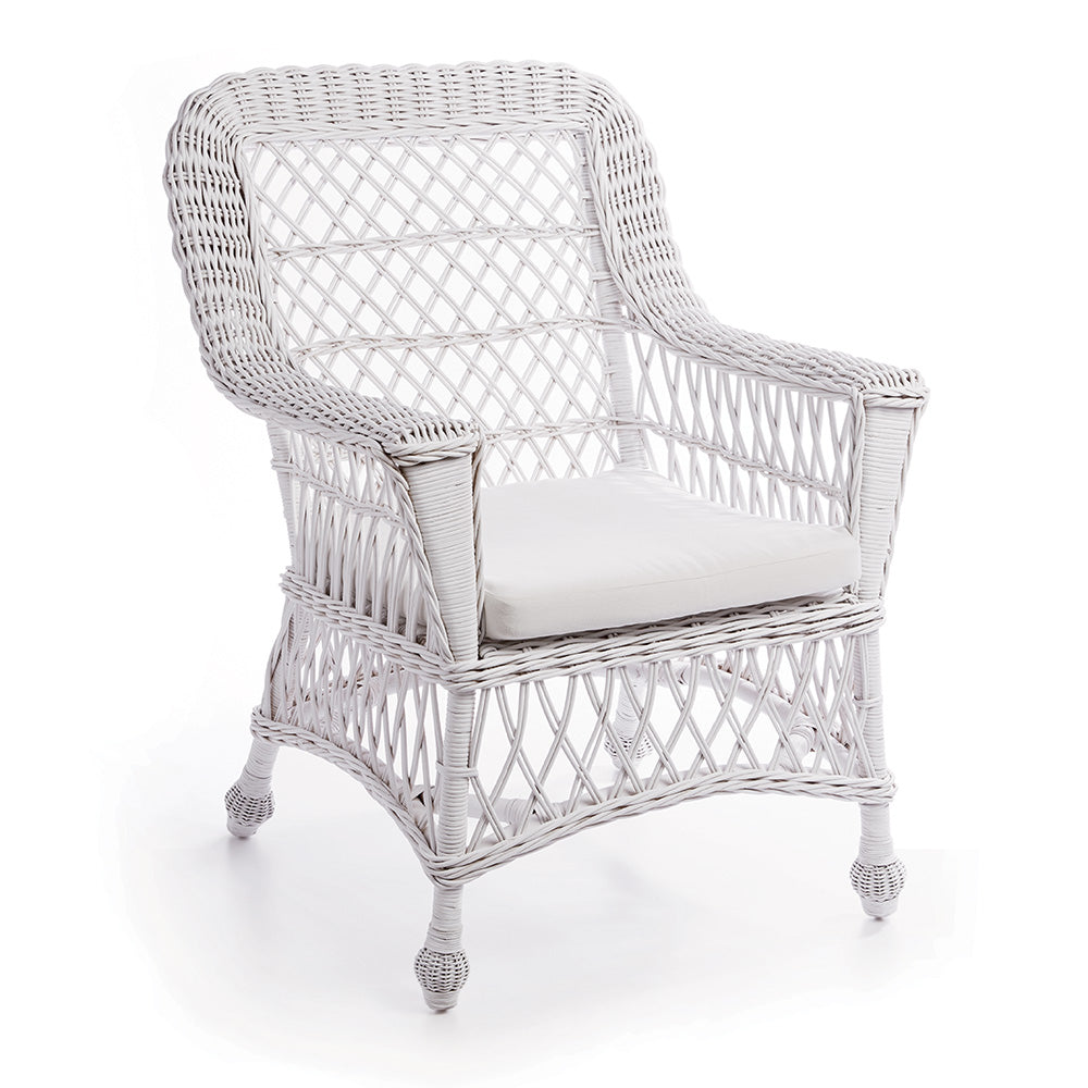 Montauk Arm Chair, White