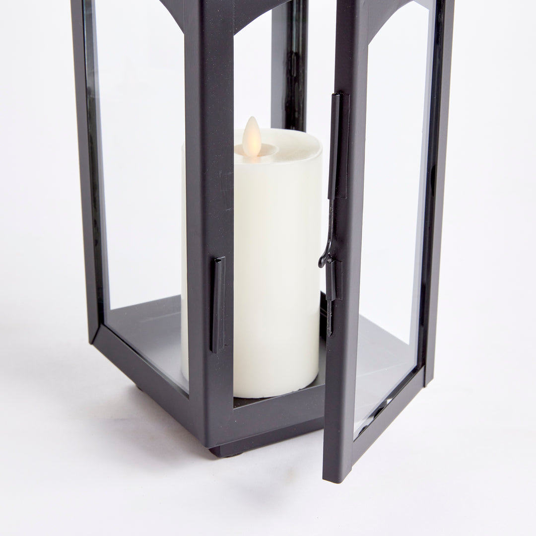 Antoinne Outdoor Lantern Small, Black