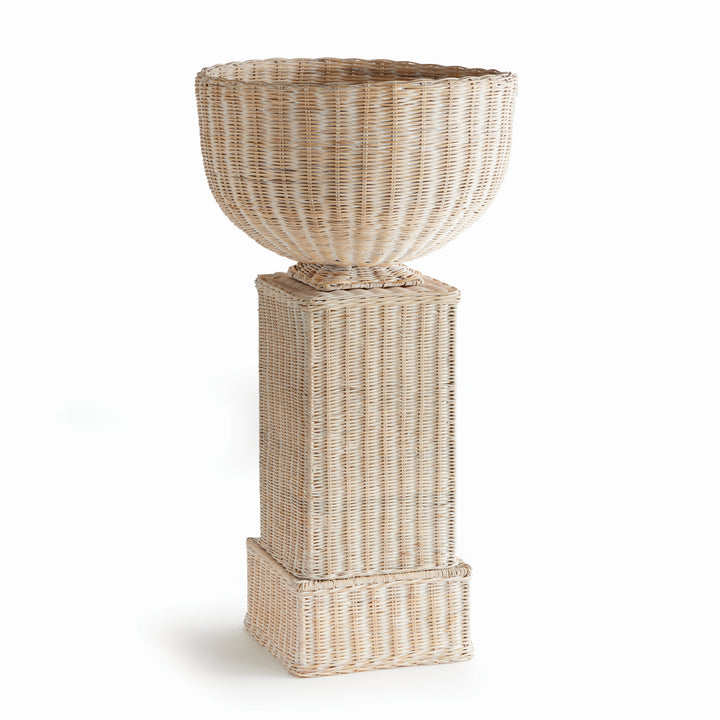 Charleston Rattan Pedestal Short