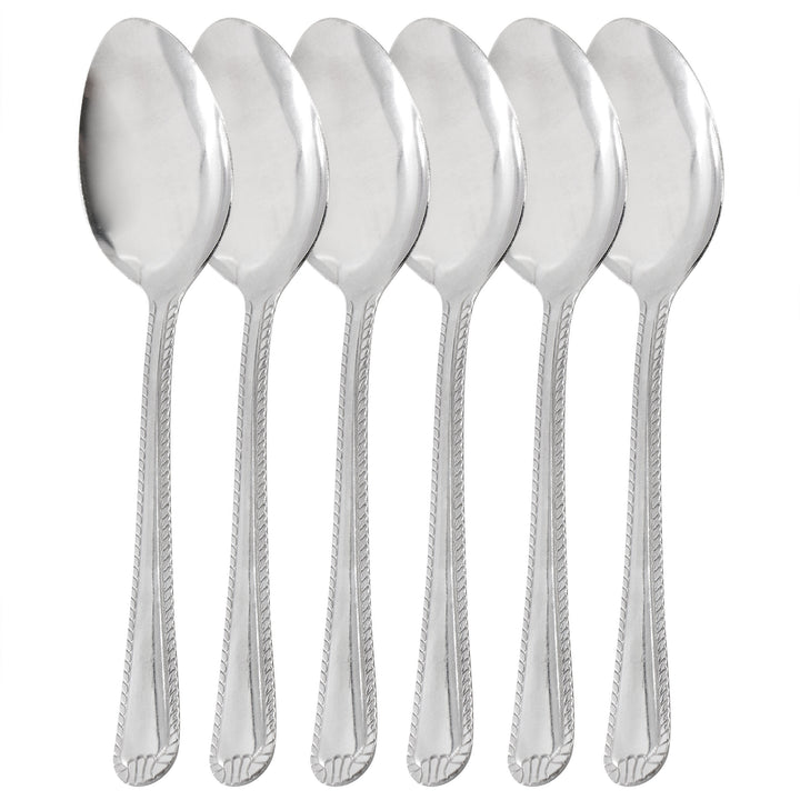 Gibson Home Tustin 6 Piece Stainless Steel Dinner Spoon Flatware Set