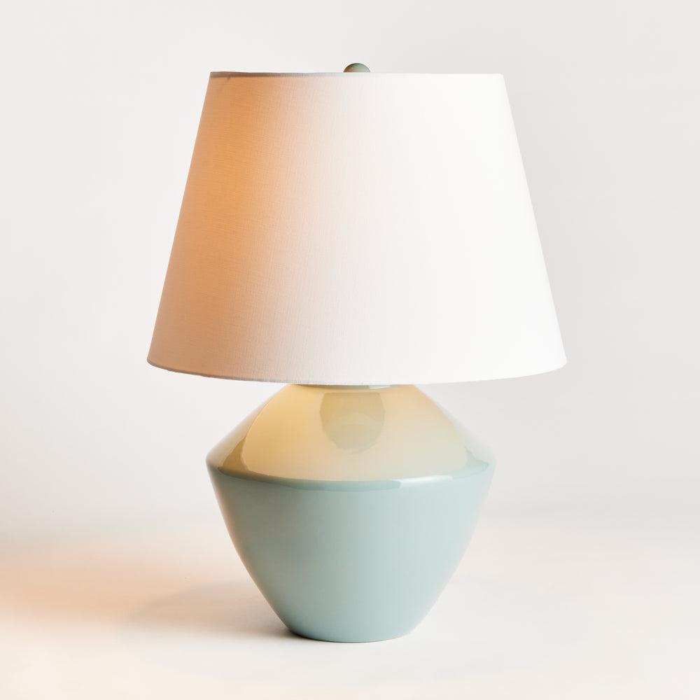 Clyde Lamp, Green / White