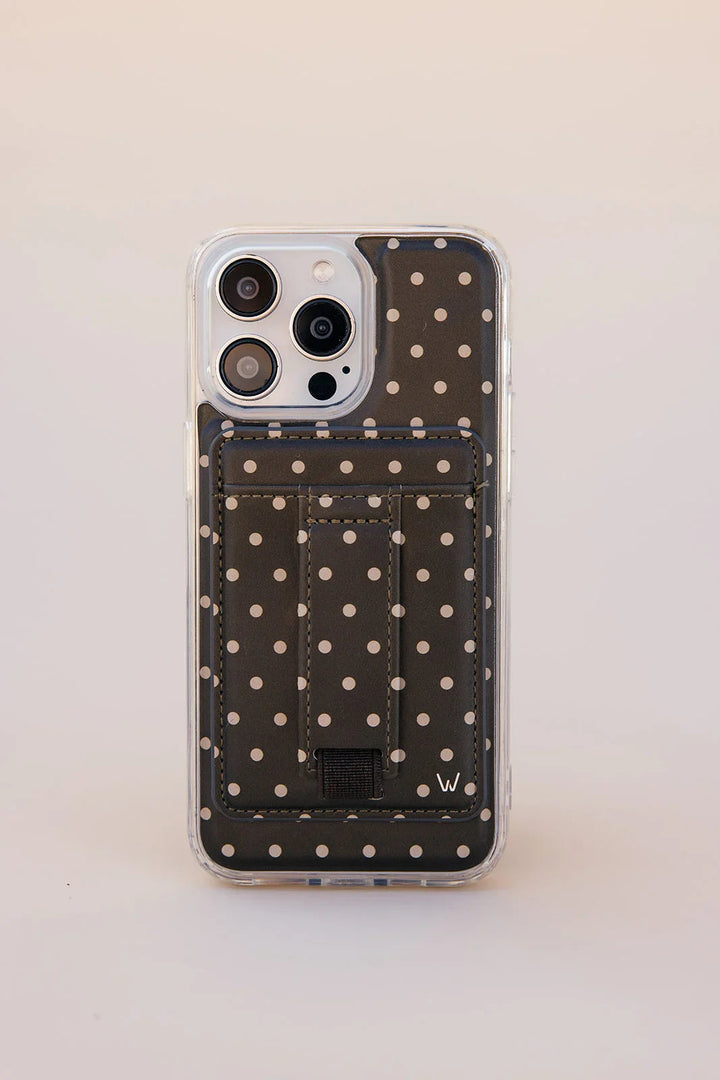 Cocoa Dot Magnetic Wallet