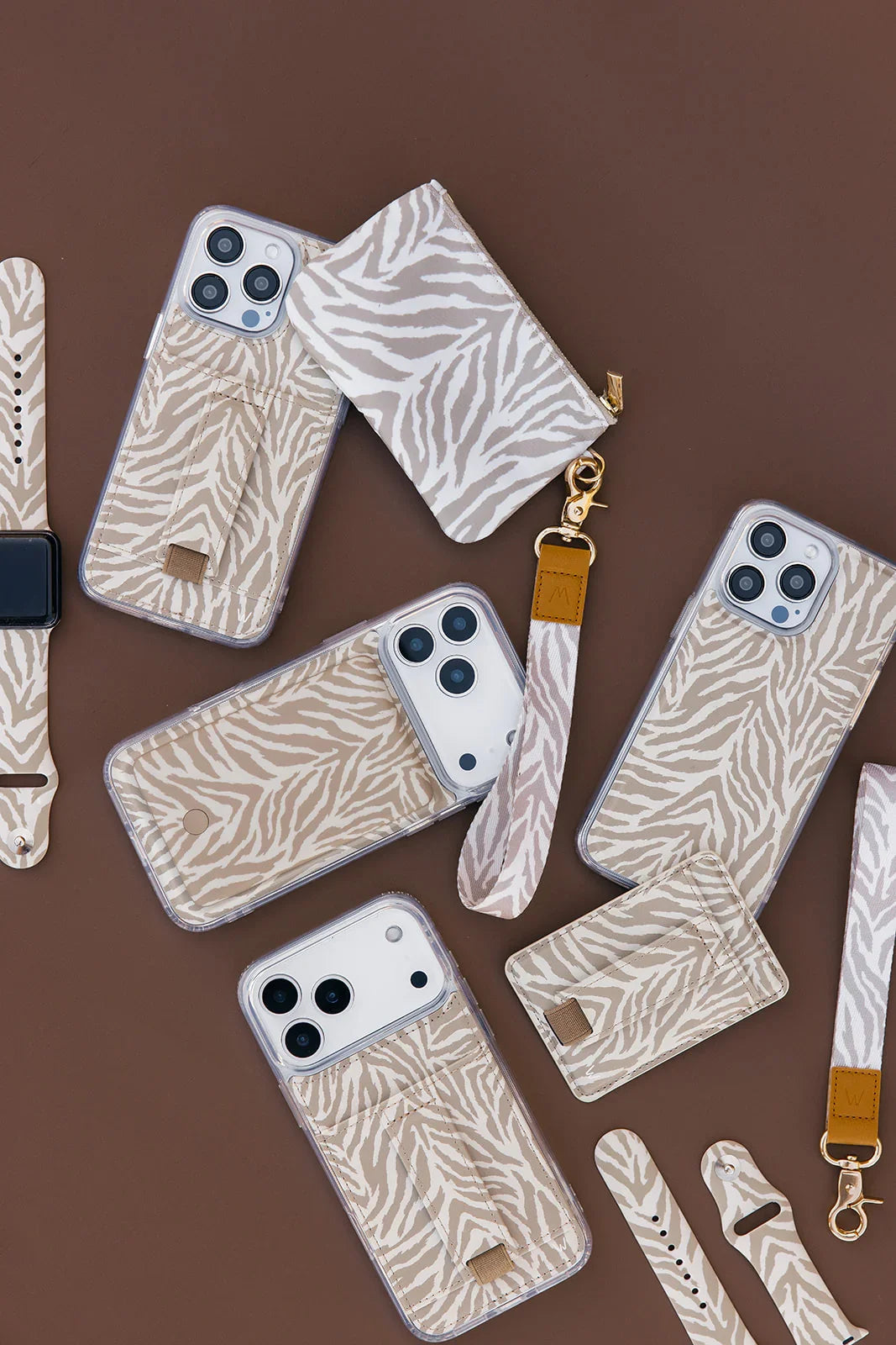 Safari Stripes Wrist Lanyard