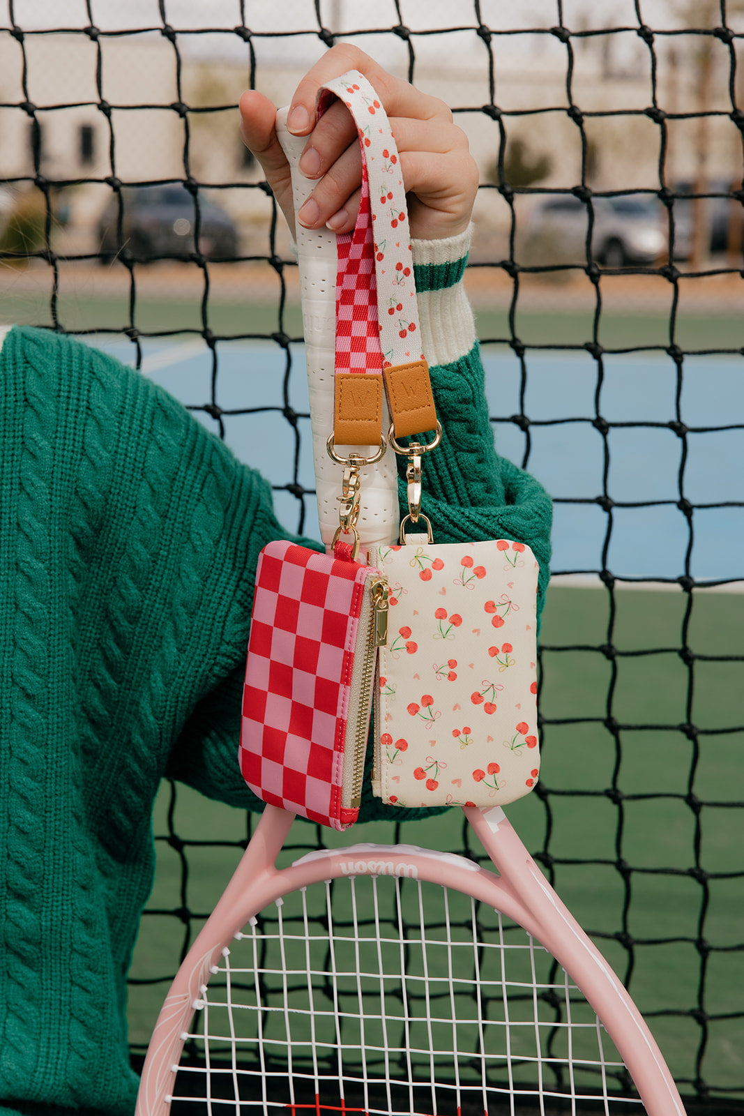 Raspberry Rush Small Zipper Pouch