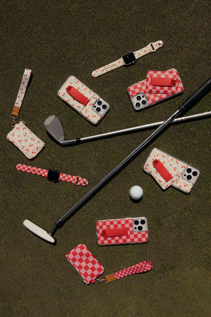 Raspberry Rush Small Zipper Pouch