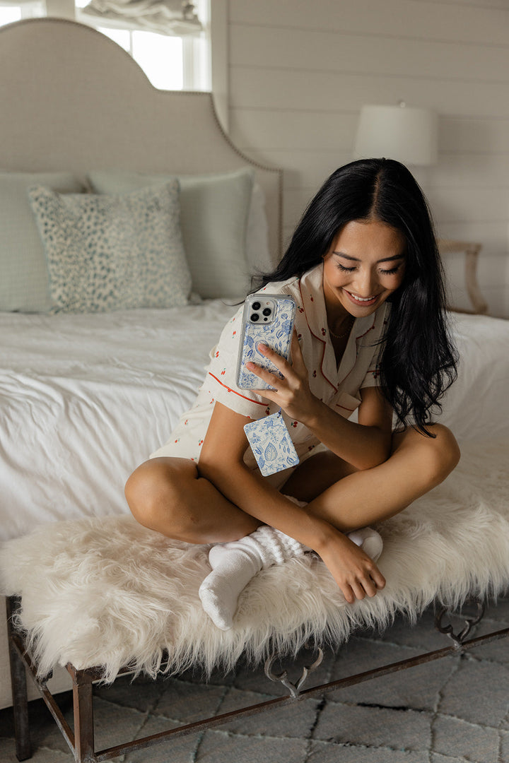 Blue Willow Magnetic Case and Wallet