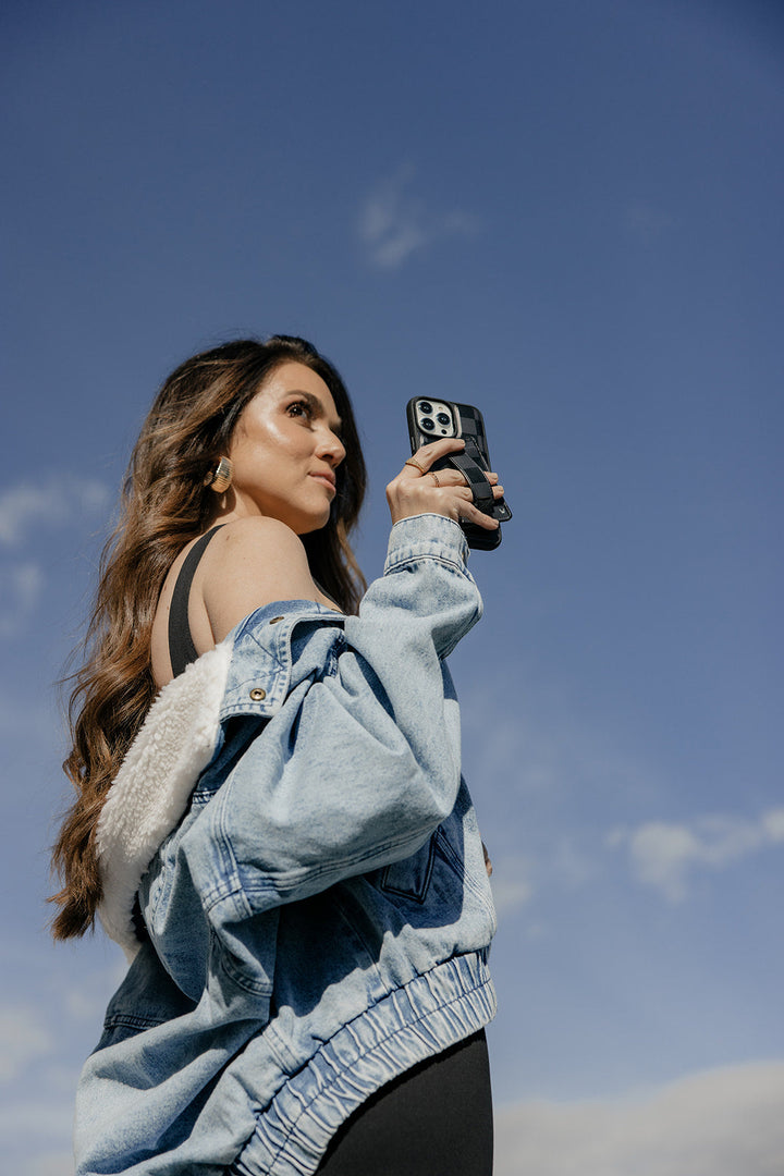 Midnight Check Magnetic Case and Wallet