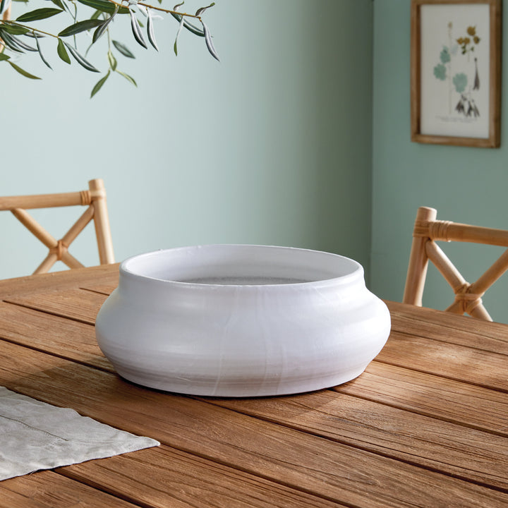 Mirela Decorative Bowl, White