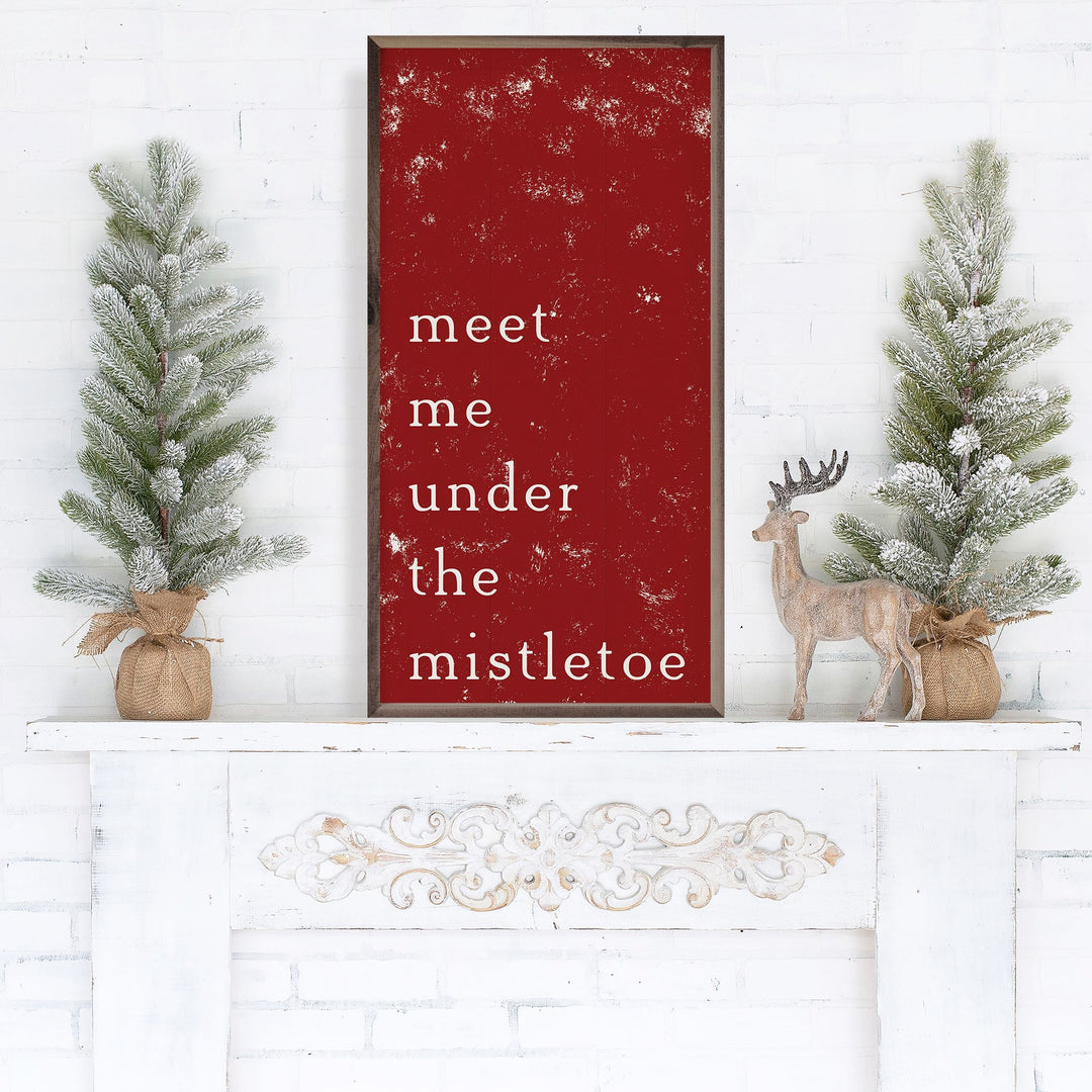 Meet Me Under the Mistletoe Red