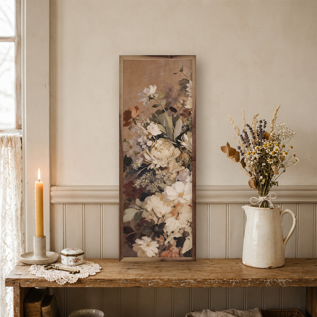 Antique Garden Floral Arrangement