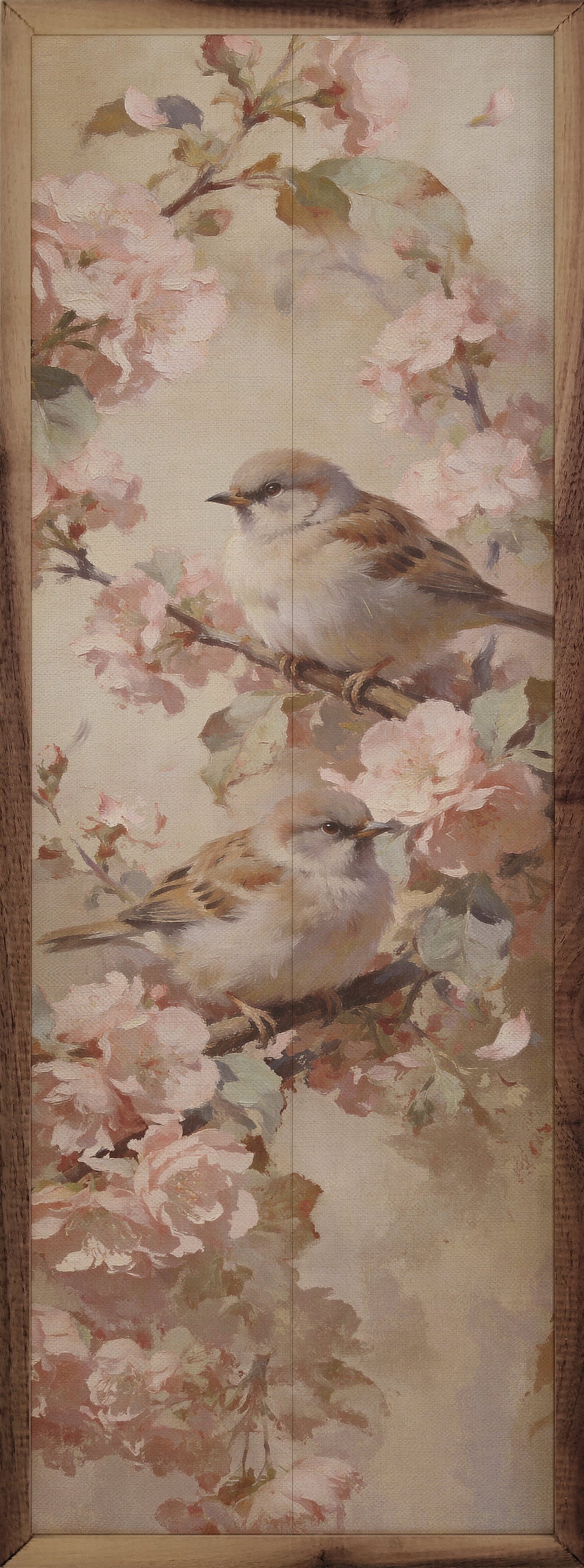 Birds Amongst Cherry Blossoms